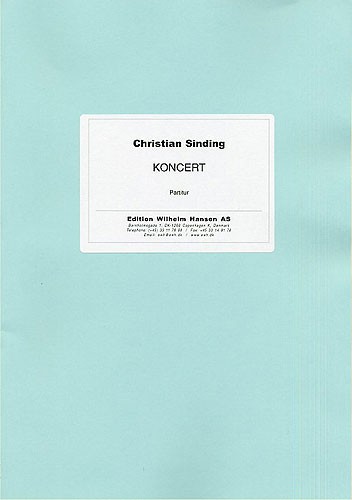 Christian Sinding: Violin Concerto Op. 45: Violin: Instrumental Work
