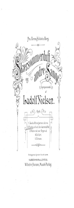 Ludolf Nielsen: Skaersommerduft Op. 4 Nr. 2: Voice: Vocal Work