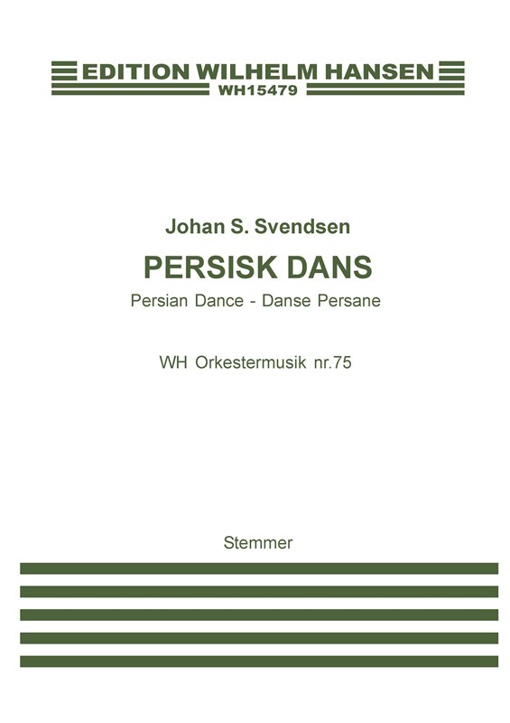 Johan Svendsen: Persisk Dans: Chamber Ensemble: Parts