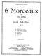 Jean Sibelius: Six Pieces Op.79 No.6 - Berceuse: Violin: Instrumental Work