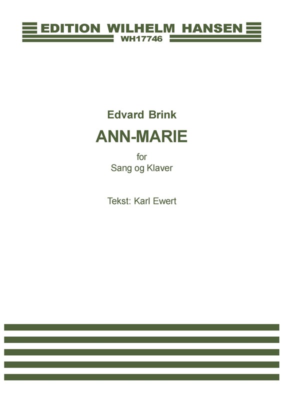 Edvard Brink Karl Ewert: Ann-Marie: Voice: Vocal Work