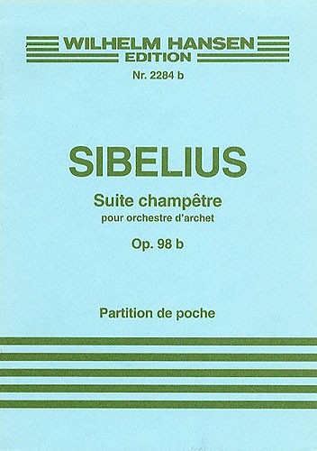 Jean Sibelius: Suite Champetre Op.98b: String Orchestra: Score