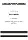 Arnold Schönberg: Serenade Op. 24: Piano Trio: Score and Parts