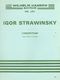 Igor Stravinsky Arthur Lourie: Concertino For String Quartet: String Quartet: