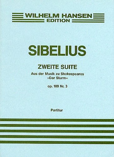 Jean Sibelius: The Tempest Suite No.2 Op.109 No.3: Orchestra: Score