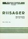 Knudåge Riisager: Serenade Op. 26b: Chamber Ensemble: Miniature Score