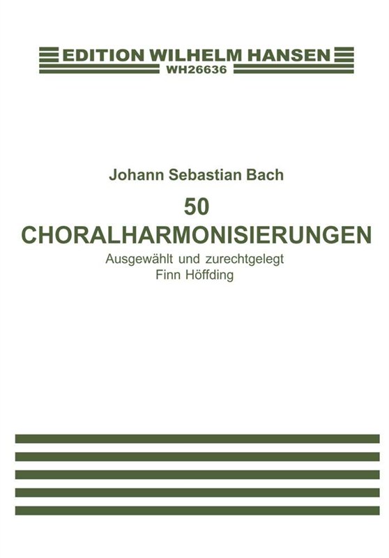 Johann Sebastian Bach: Choralharmonisierungen: Vocal: Vocal Album