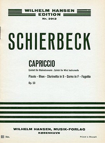 Poul Schierbeck: Capriccio Op. 53: Orchestra: Score