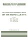 Jacob Gade: Det Var mig og lille Ditte: Orchestra: Score and Parts