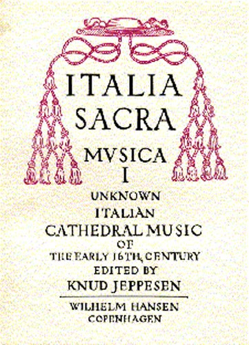 Italia Sacra Musica: SATB: Vocal Album