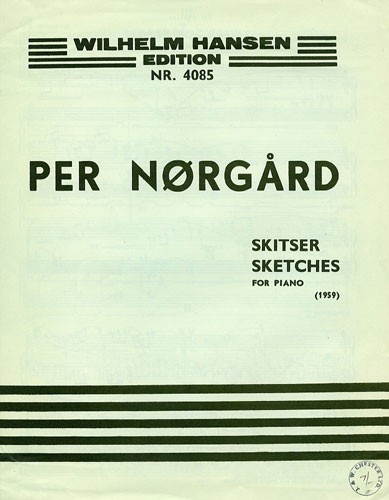 Per Nørgård: Sketches For Piano Op.25a: Piano: Instrumental Work