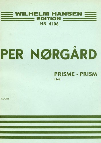 Per Nrgrd: Prism: Chamber Ensemble: Score