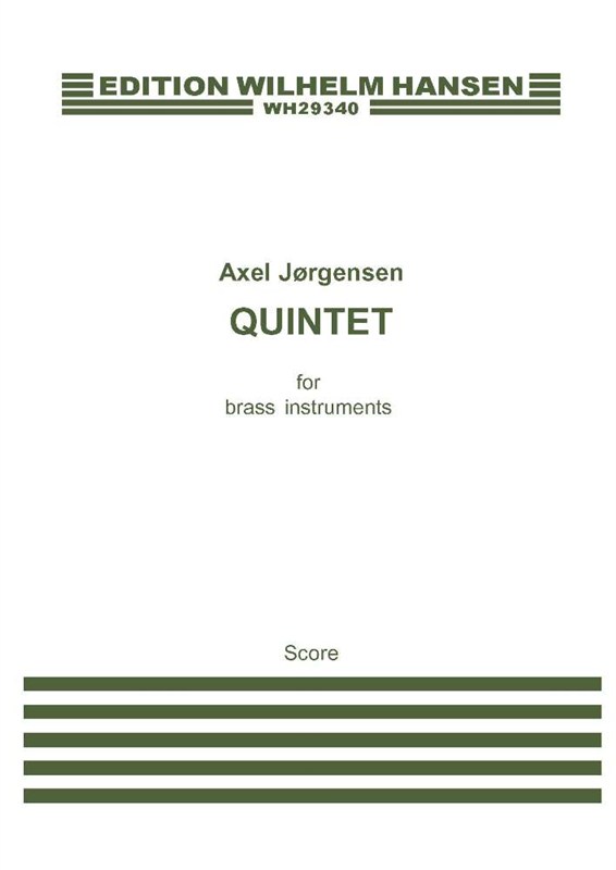 Axel Borup Jrgensen: Quintet For Brass Instruments: Brass Ensemble: Miniature
