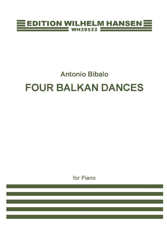Antonio Bibalo: Four Balkan Dances For Piano: Piano: Instrumental Work
