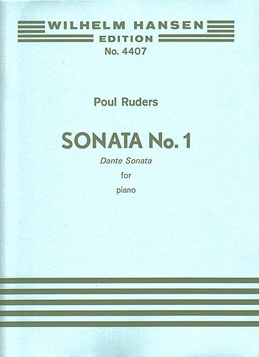 Poul Ruders: Sonata No.1 For Piano- Dante Sonata: Piano: Instrumental Work