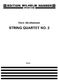 Hans Abrahamsen: String Quartet No.2: String Quartet: Score