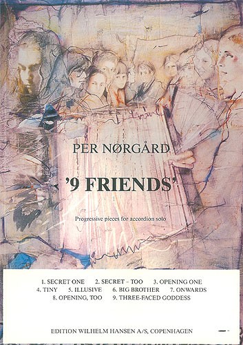 Per Nørgård: Nine Friends: Accordion: Instrumental Work