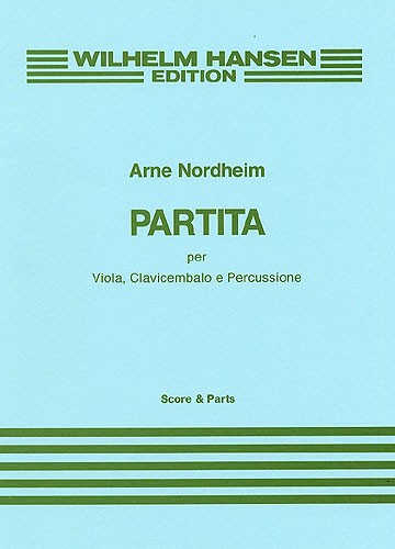 Arne Nordheim: Partita: Chamber Ensemble: Score and Parts