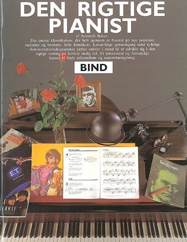 Kenneth Baker: Den Rigtige Pianist 1: Piano: Instrumental Tutor