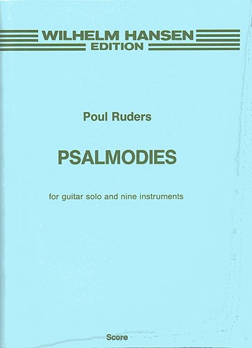 Poul Ruders: Psalmodies: Chamber Ensemble: Score
