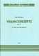 Poul Ruders: Violin Concerto No.2: Violin: Score