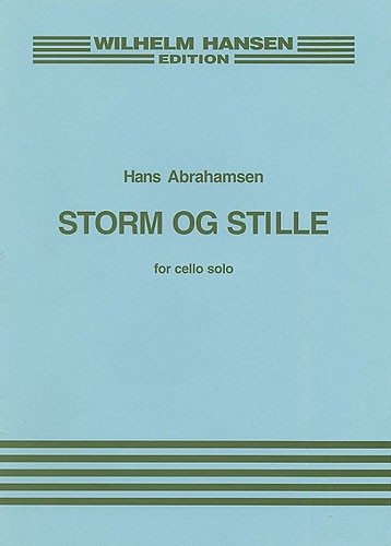 Hans Abrahamsen: Sonata For Cello Solo II 'Storm And Still': Cello: Instrumental