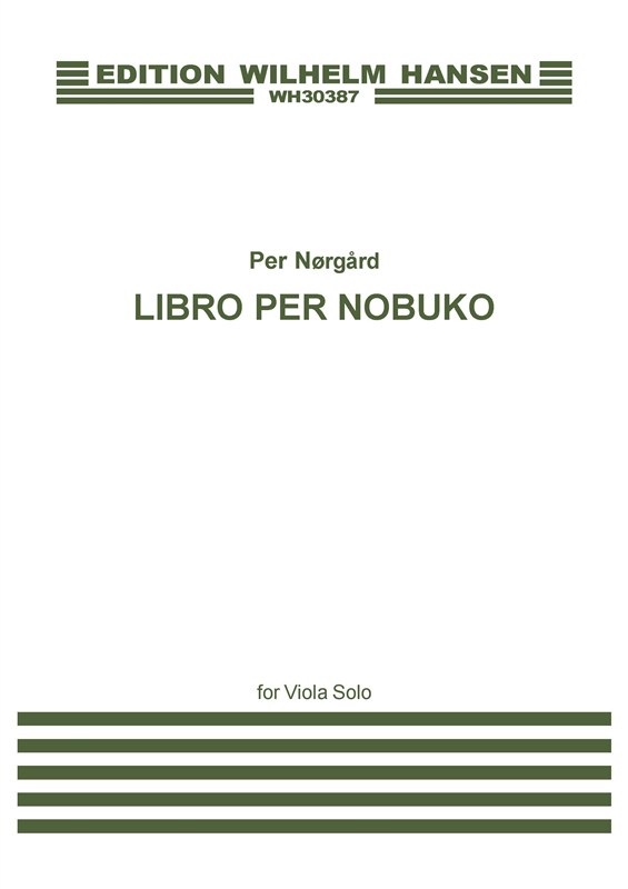 Per Nørgård: Libro Per Nobuko: Viola: Instrumental Work