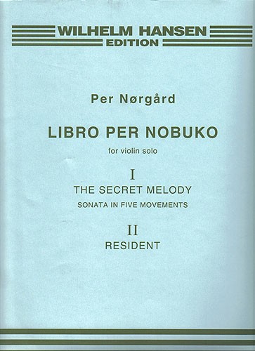 Per Nørgård: Libro Per Nobuko: Violin: Instrumental Work