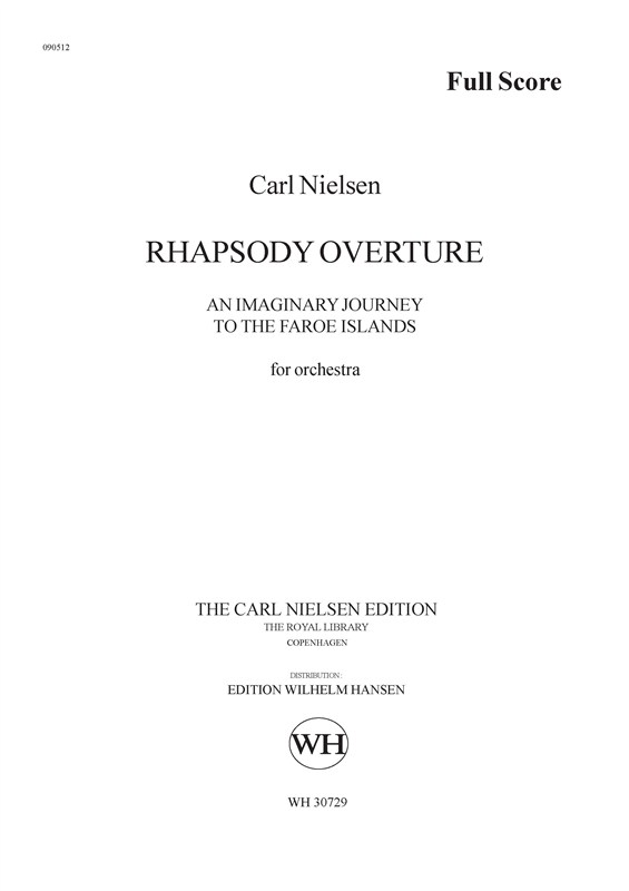 Carl Nielsen: Rhapsody Overture: Orchestra: Score