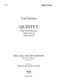 Carl Nielsen: Quintet: String Quintet: Study Score