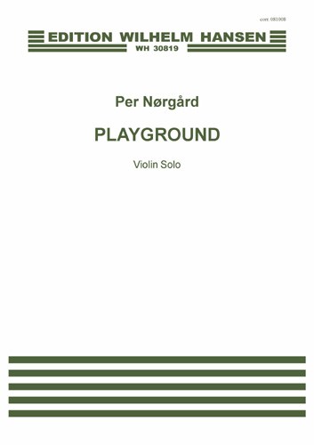 Per Nørgård: Playground: Violin: Score