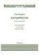 Poul Ruders: Kafkapriccio for Large Ensemble: Ensemble: Score