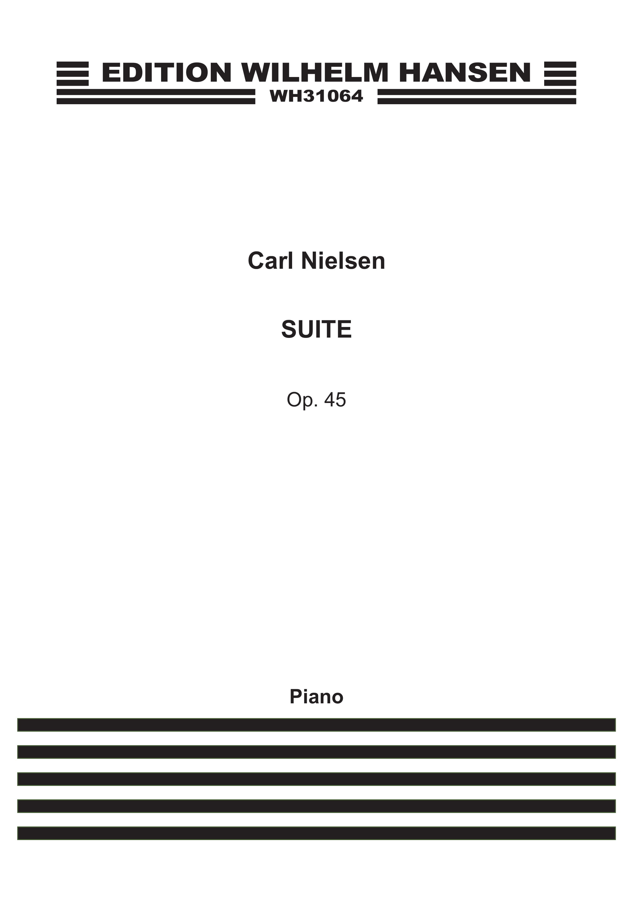 Carl Nielsen: Suite Op. 45: Piano: Instrumental Work