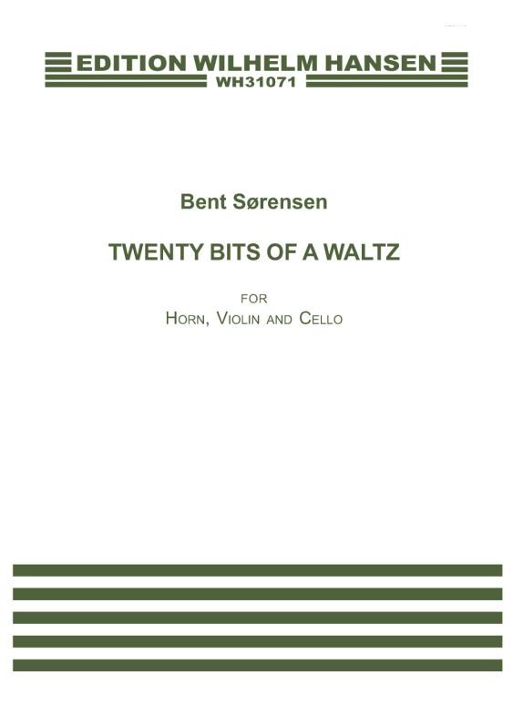 Bent Srensen: Twenty Bits Of A Waltz: Mixed Trio: Score