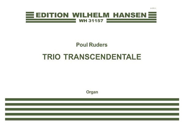 Poul Ruders: Trio Transcendentale: Organ: Instrumental Work