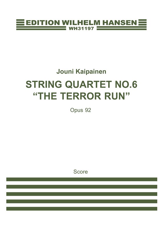 Jouni Kaipainen: String Quartet No. 6 