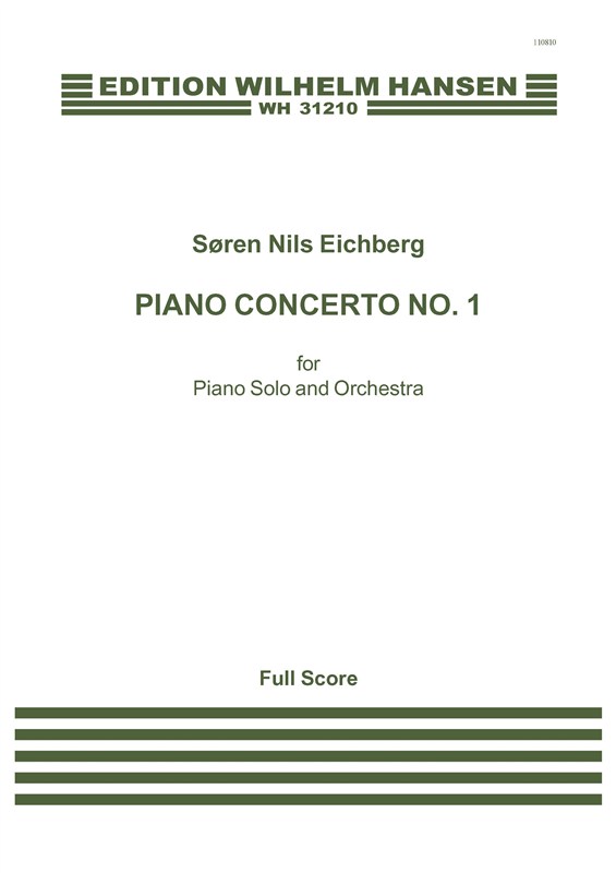 Søren Nils Eichberg: Piano Concerto No. 1: Orchestra: Score