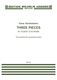Hans Abrahamsen: Three Pieces By Robert Schumann: Wind Ensemble: Score