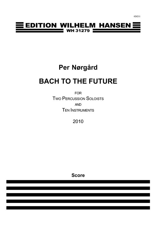 Per Nrgrd: Bach To The Future - Reduced Version: Percussion: Score