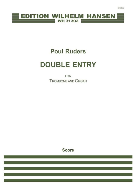 Poul Ruders: Double Entry: Trombone: Score