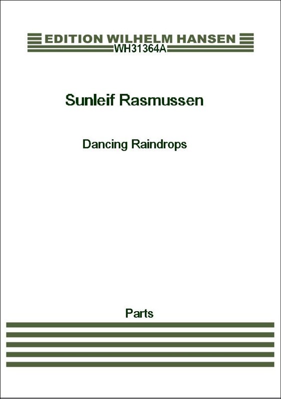 Sunleif Rasmussen: Dancing Raindrops: Chamber Ensemble: Parts