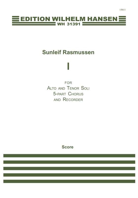 Sunleif Rasmussen: I: SATB: Score