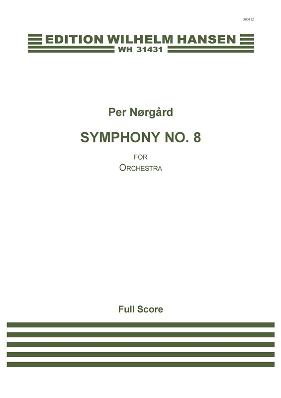 Per Nrgrd: Symphony No.8: Orchestra: Score
