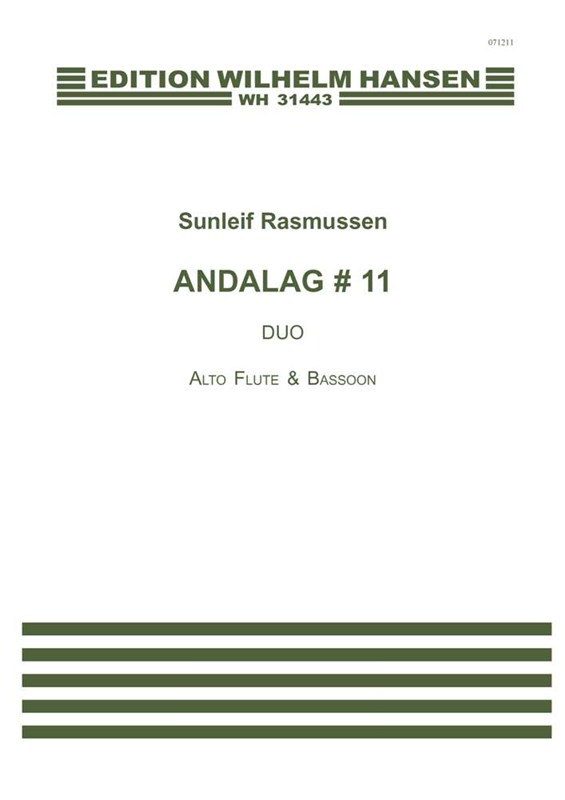 Sunleif Rasmussen: Andalag # 11: Mixed Duet