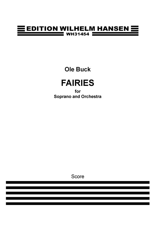 Ole Buck: Fairies for Soprano and Orchestra: Soprano: Score
