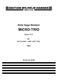 Niels Viggo Bentzon: Micro-Trio: Cello: Score and Parts