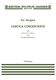 Per Nrgrd: Cantica Concertante: Orchestra: Score