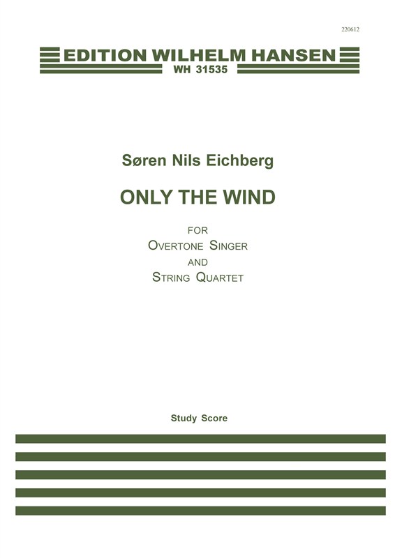 Sren Nils Eichberg: Only The Wind: String Ensemble: Score