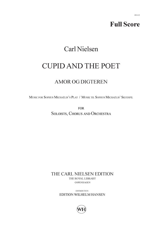 Carl Nielsen: Cupid And The Poet: Orchestra: Score