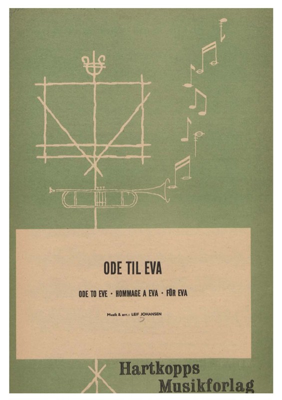 Leif Johansen: Ode Til Eva: Chamber Ensemble: Parts
